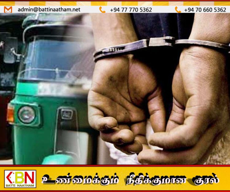 சுற்றுலாப் பெண்களிடமிருந்து பணம் பறித்த முச்சக்கர வண்டி சாரதிகள் கைது