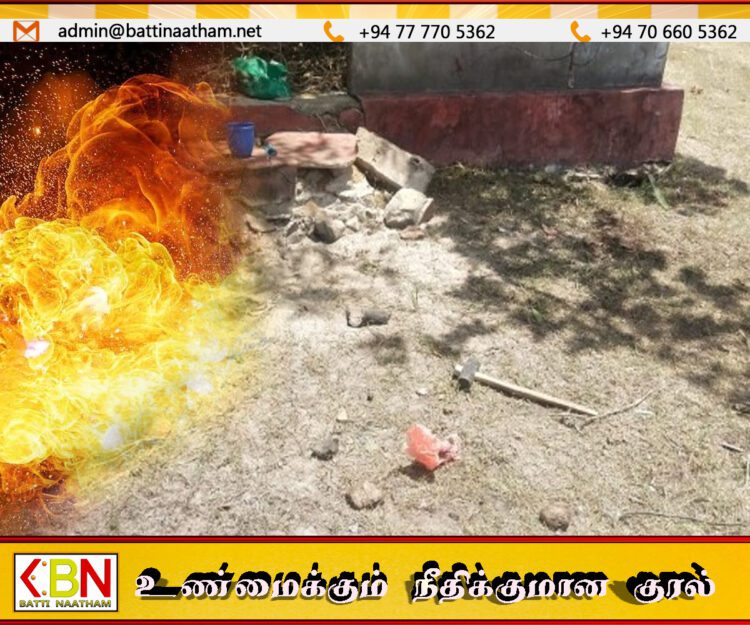 கிளிநொச்சி வெடிப்பு சம்பவத்தில் சிக்கிய நபர் உயிரிழப்பு