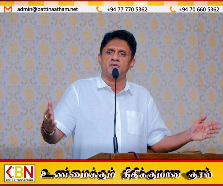 மின் கட்டணம் அதிகரித்தால் வீதியில் இறங்குவோம்;  எச்சரிக்கும் சஜித் பிரேமதாச