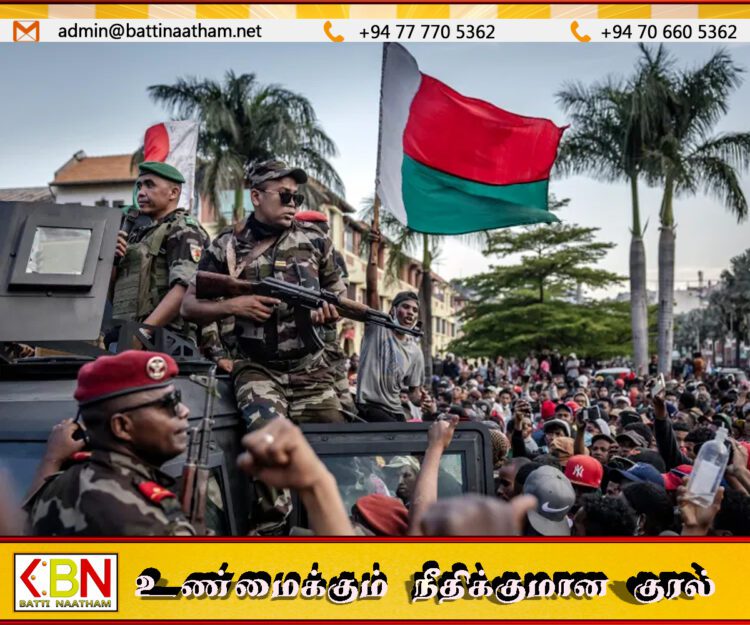 இராணுவ கட்டுப்பாட்டுக்குள் மடகஸ்கார் கொண்டுவரப்பட்டது