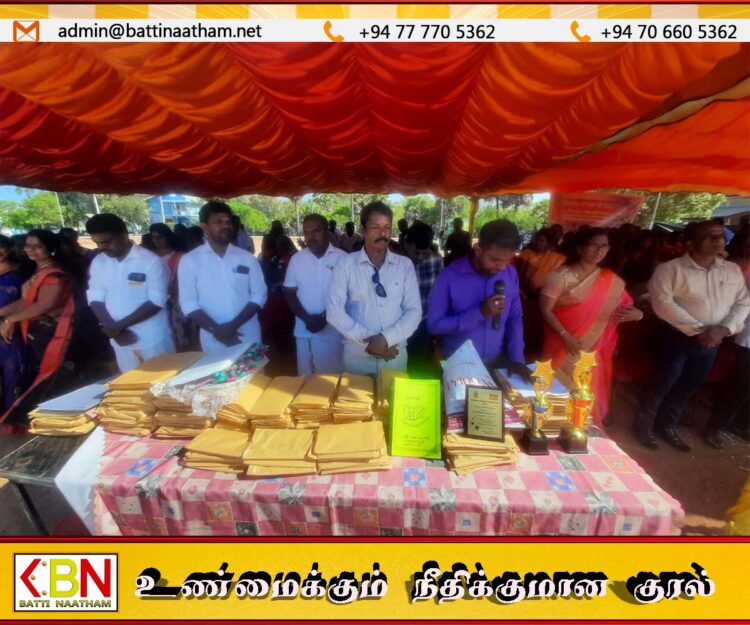 மண்முனைப்பற்று பிரதேச செயலகத்தின் ஏற்பாட்டில் சிறுவர் மற்றும் முதியோர் தின நிகழ்வு