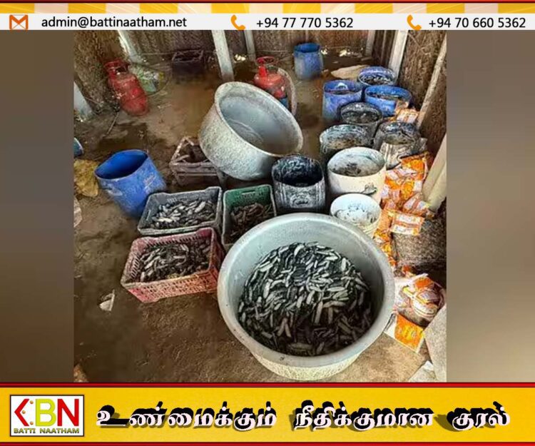 இலங்கைக்கு கடத்தவிருந்த கடல் அட்டைகளை கைப்பற்றிய தமிழக பொலிஸார்