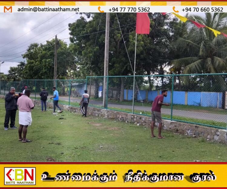 தாண்டியடி துயிலும் இல்ல வளாகத்தில் குழப்பம் ஏற்படுத்தும் சைக்கிள் கட்சி