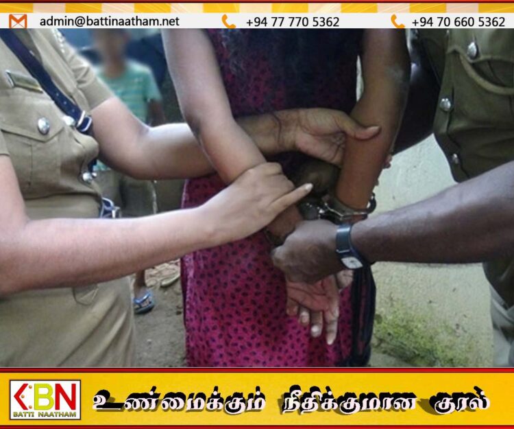 யாழில் 10 ஆயிரம் மில்லிலீட்டர் கசிப்புடன் பெண் கைது