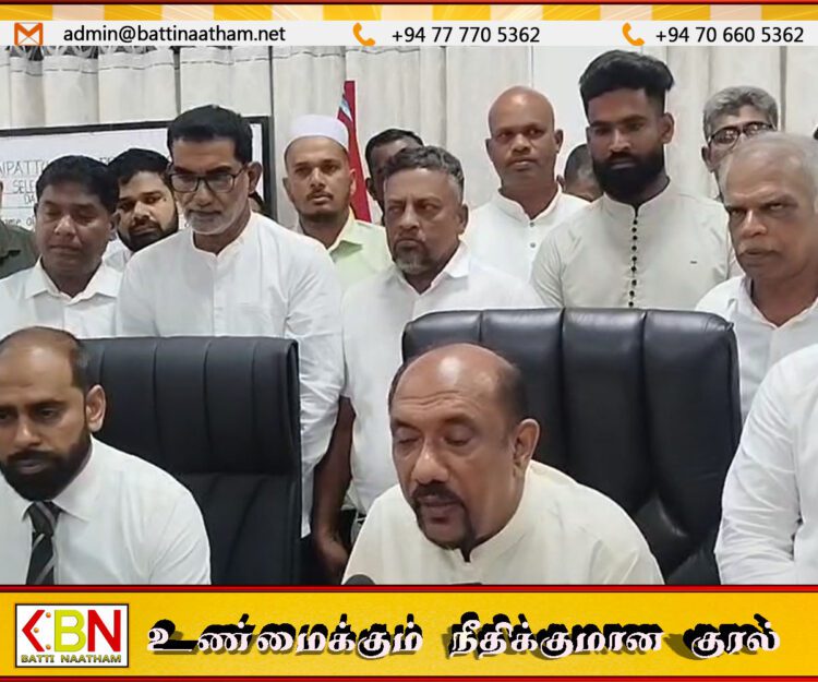 ஓட்டமாவடி பிரதேச சபையின் புதிய தவிசாளராக ஹலால்டீன் தெரிவு