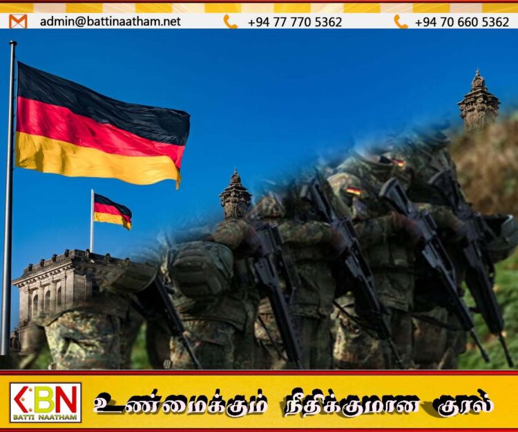 18 வயது நிரம்பிய ஆண்கள் இராணுவ சேவையில் இணைவது கட்டாயம்: ஜெர்மனி அரசு