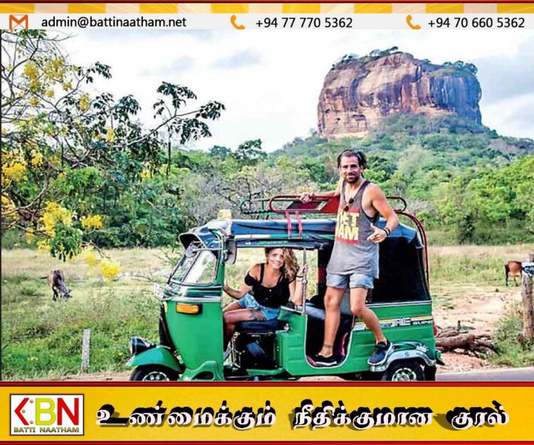 இலங்கை வரும் சுற்றுலா பயணிகள் முச்சக்கர வண்டிகளை ஓட்டுவது சட்டவிரோதமானது; இலங்கை பொலிஸ்