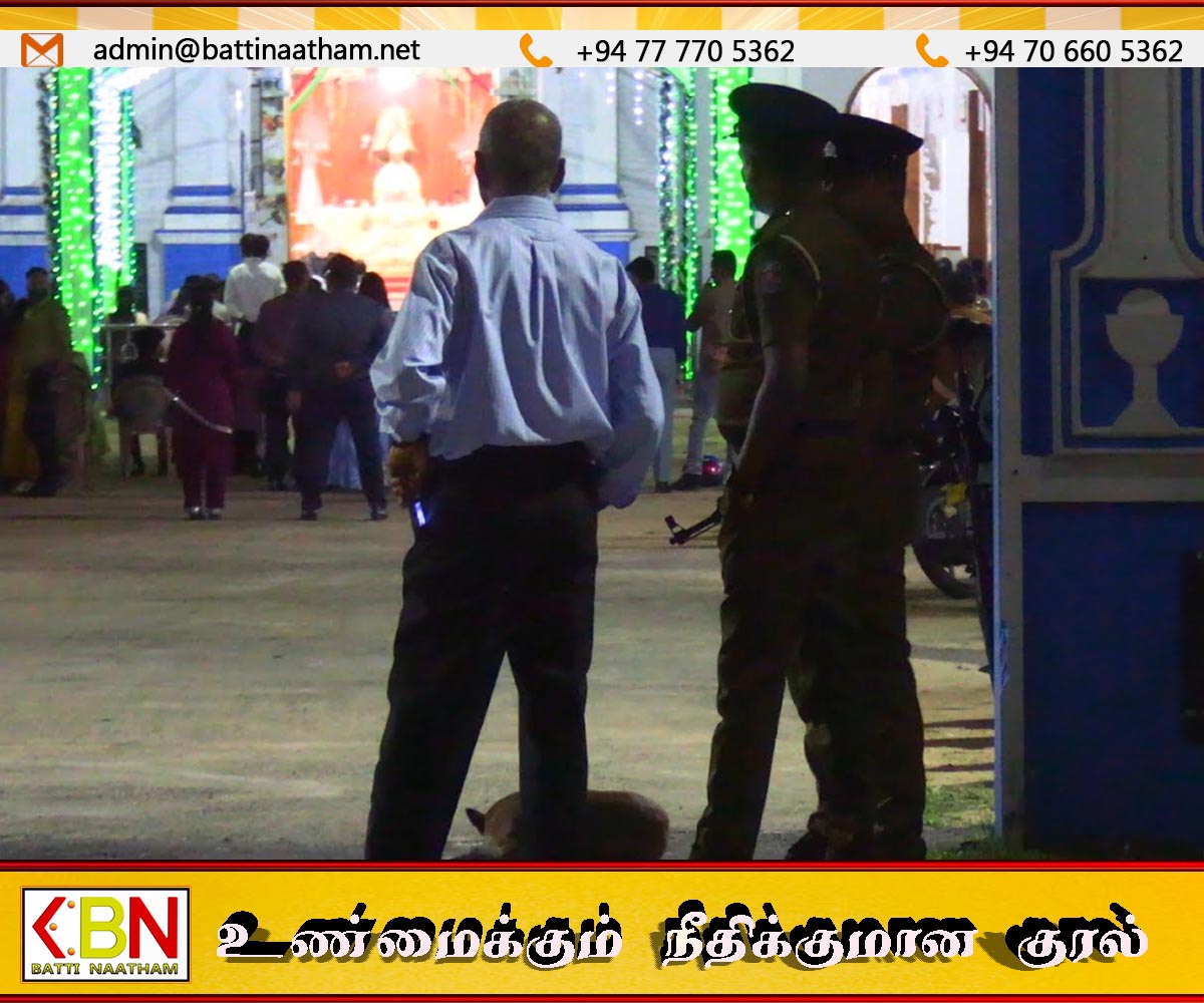 கிழக்கு மாகாண சகல கிறிஸ்தவ தேவாலயங்களுக்கும் விசேட பாதுகாப்பு!