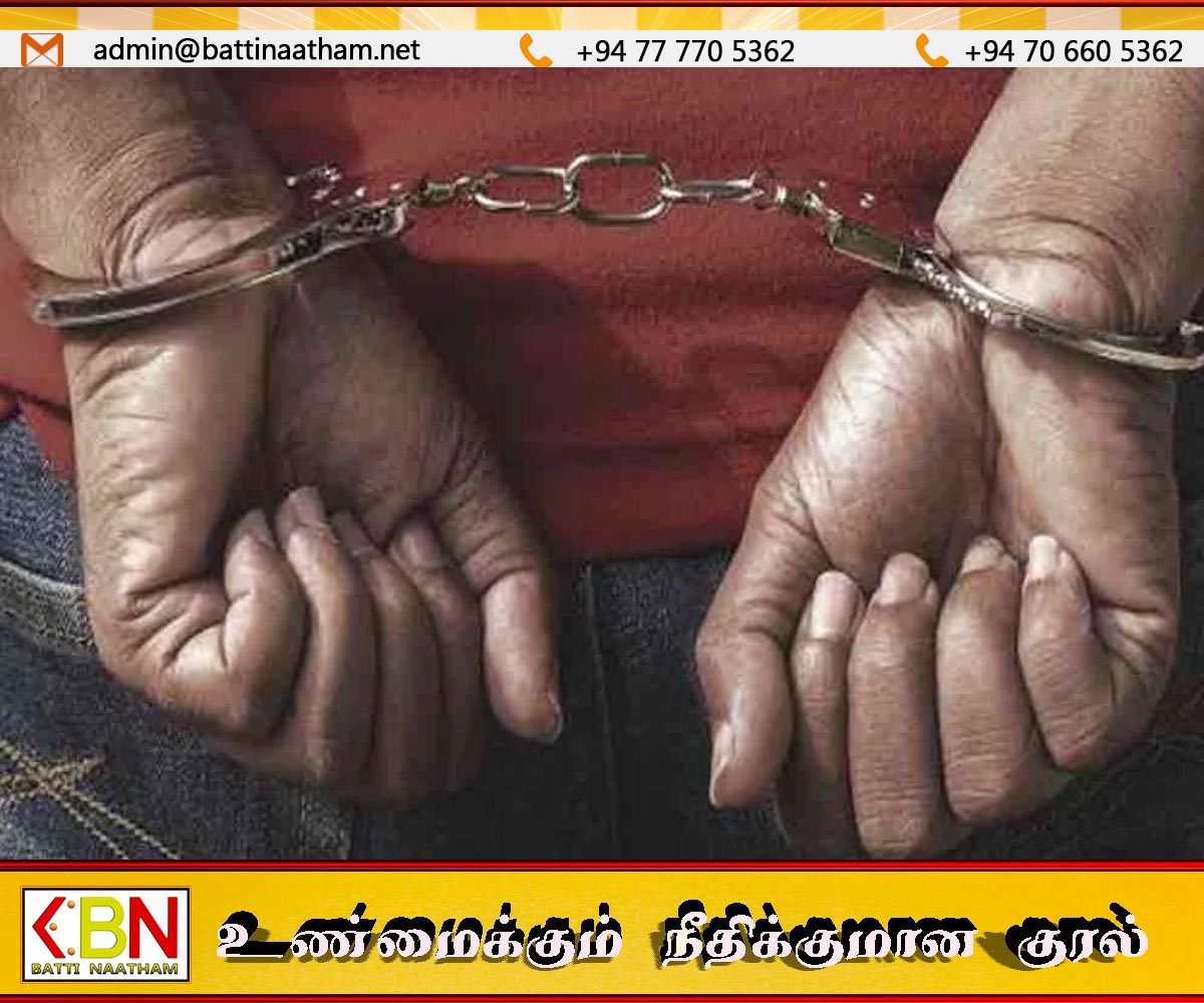 கல்லடி திருச்செந்தூர் மற்றும் உப்போடை பகுதியில் கசிப்பு விற்றவர்கள் கைது