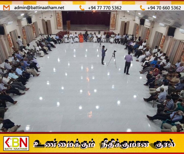 திம்புக் கோட்பாட்டை மையமாக கொண்டே அரசியல் தீர்வு நோக்கிய பயணம்; யாழில் தீர்மானம்