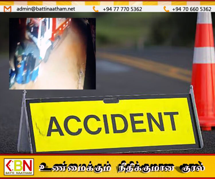 பொலிஸ் வாகனங்களை மோதித்தள்ளிய எரிபொருள் பவுசர்; முல்லைத்தீவில் அதிர்ச்சி!