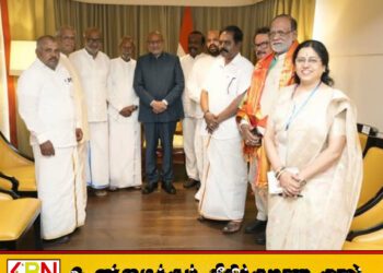 இலங்கை தமிழ் அரசியல் தலைவர்களுடன் இந்திய துணை ஜனாதிபதி சந்திப்பு!