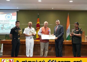 இலங்கை இராணுவத்துக்கு 5.5 மில்லியன் அமெரிக்க டாலர் பெறுமதியான இராணுவ பொருட்களை இலவசமாக வழங்கிய இந்தியா