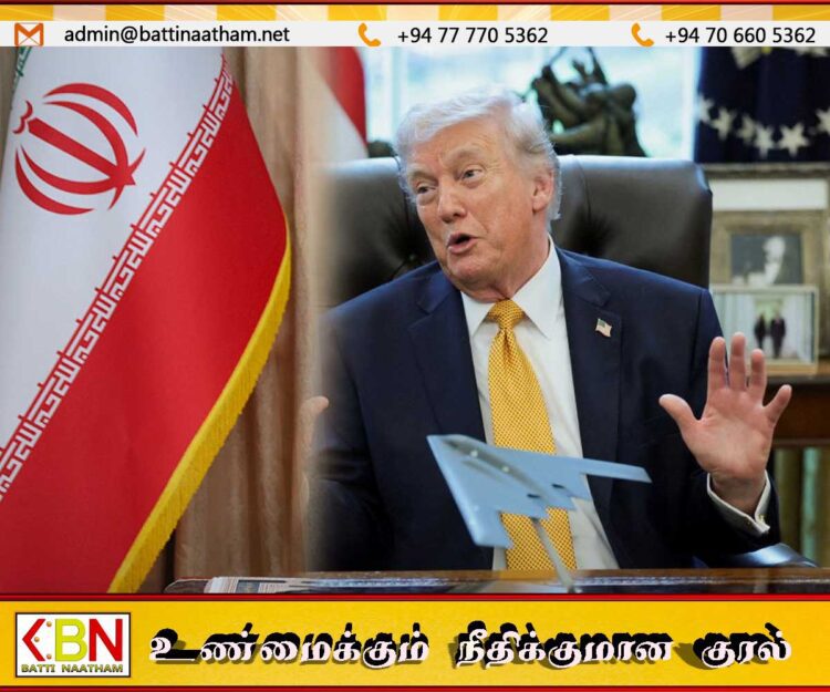 அமைதி பேச்சுவார்த்தையின் போது ட்ரம்ப் செய்த காரியம்; கோபத்தில் வெளியேறிய ஈரான்