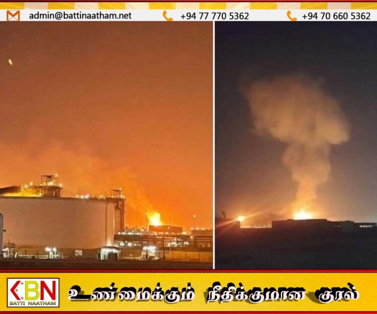 கத்தார் எரிவாயு விநியோக தள வெடிவிபத்தில் சிக்கி 13 பேர் உயிரிழப்பு