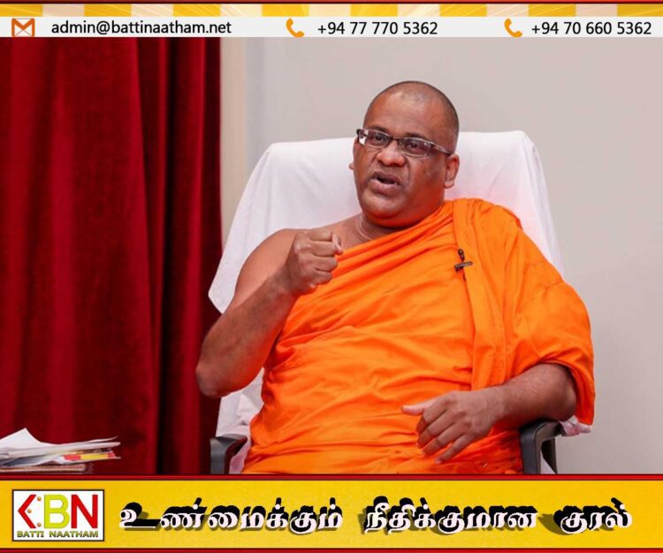 ஞானசார தேரருக்கு விதித்த 09 மாத சிறைத்தண்டனை உறுதிசெய்யப்பட்டது