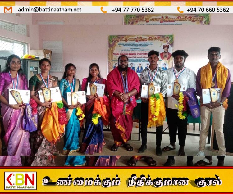 கிரானில் உயர்தர பரீட்சையில் சித்தியடைந்து பல்கலைக்கு தெரிவான மாணவர்களை கௌரவிக்கும் நிகழ்வு