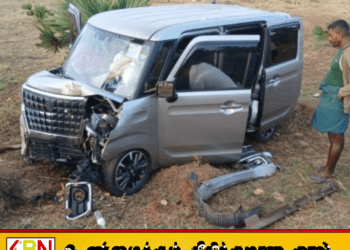 திருகோணமலையில் வேன் விபத்து; இருவர் படுகாயம்
