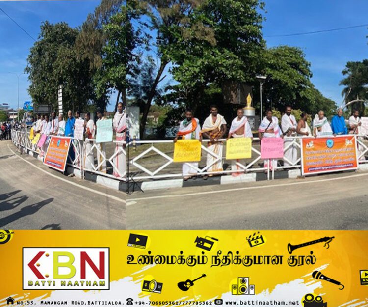 மத நல்லிணக்கத்திற்கு எதிராக செயற்படுவோரைக் கண்டித்து ஆர்ப்பாட்டம்!
