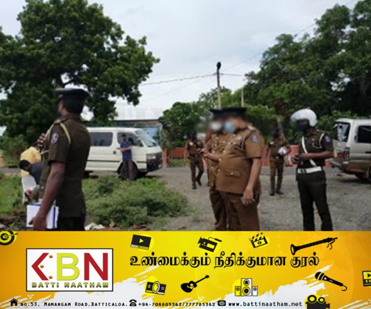 வாளால் வெட்ட வந்தவர் மீது பொலிஸ் துப்பாக்கிப்பிரயோகம்!