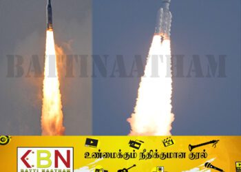 36 செயற்கைக்கோள்களுடன் விண்ணில் ஏவப்பட்டது எல்.வி.எம்-03 ரொக்கெட்!