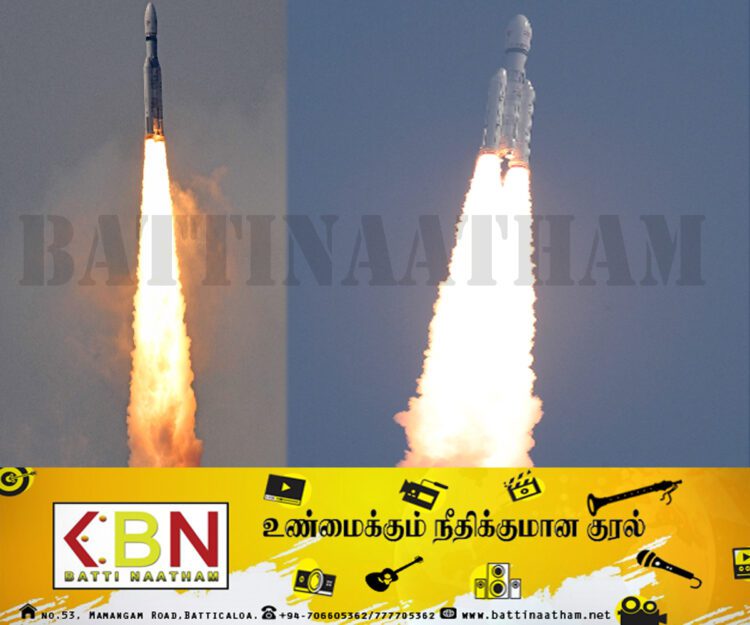 36 செயற்கைக்கோள்களுடன் விண்ணில் ஏவப்பட்டது எல்.வி.எம்-03 ரொக்கெட்!