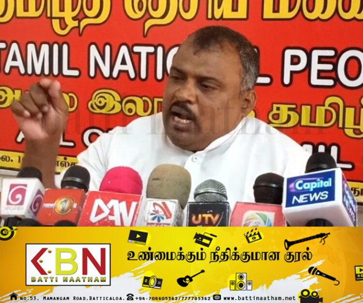தமிழர் மீதான இன அழிப்புக்கு துணை போகிறார் வடக்கு ஆளுநர்; கஜேந்திரன் எம்.பி குற்றச்சாட்டு!