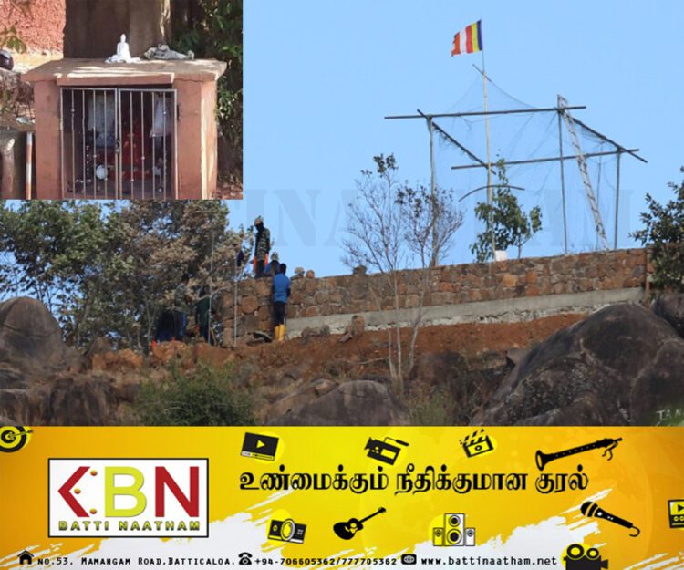 மேலுமொரு பெளத்த ஆக்கிரமிப்பு திருமலையில் முற்றுப்பெறும் தருவாயில்!
