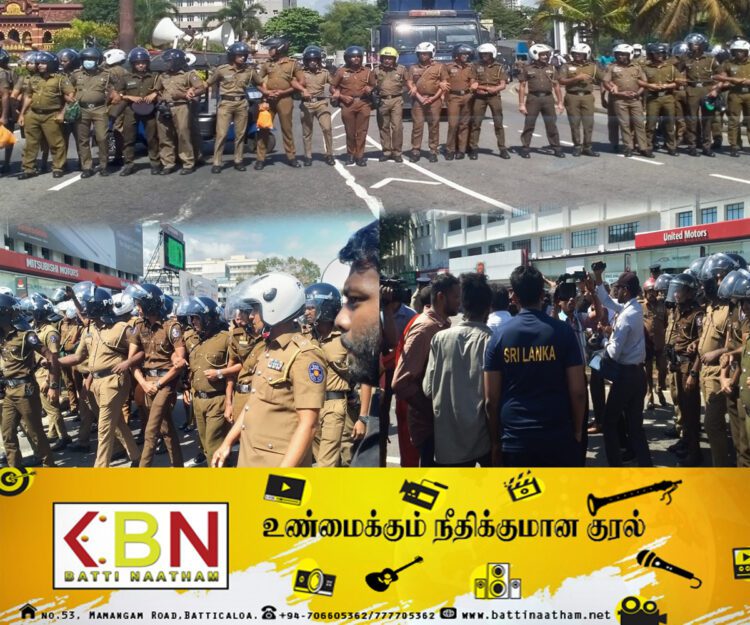கொழும்பில் பதற்றம்; பொலிஸ் நீர்த்தாரை பிரயோகம்!