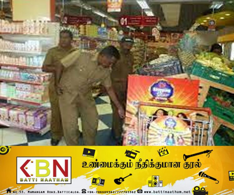 மட்டக்களப்பில் வர்த்தக நிலையங்கள் சுற்றிவளைப்பு!