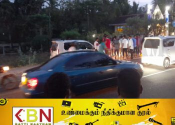 கல்லடி பிரதான வீதியில் விபத்து!