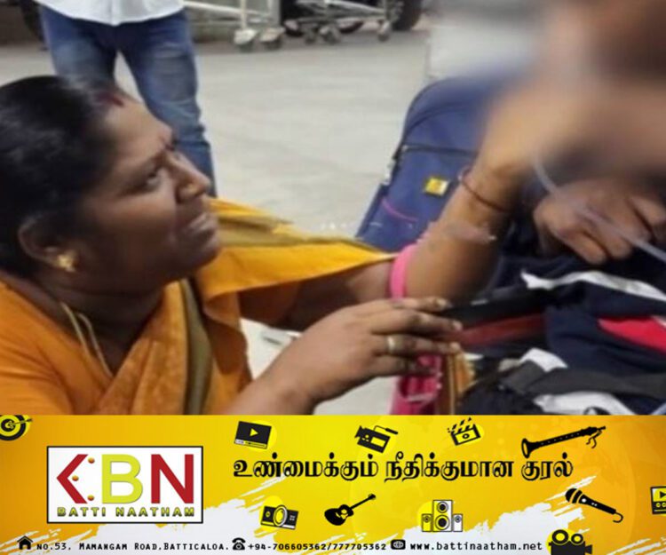 வேலை நிமித்தம் வெளிநாட்டு சென்ற மகன்; விபத்தில் சிக்கி நாடு திரும்பினார்!