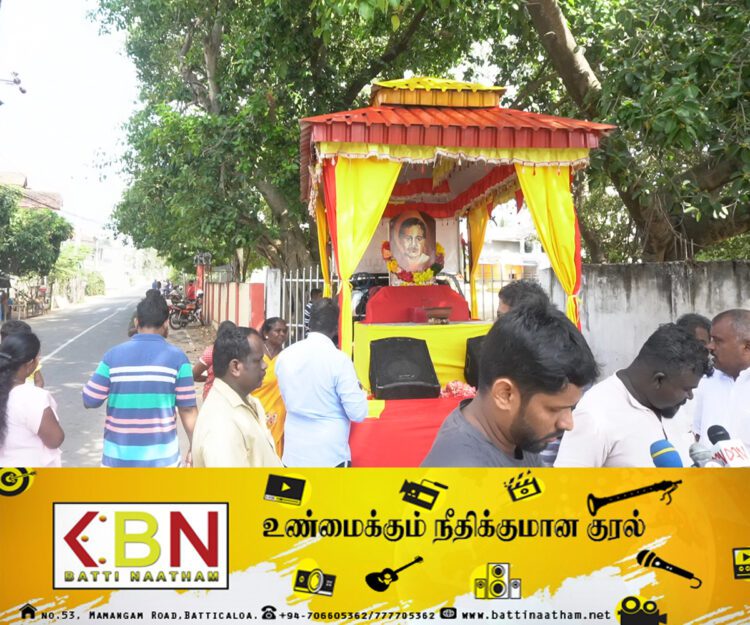 யாழிலிருந்து புறப்பட்ட அன்னை பூபதி அம்மையாரது வாகன பேரணி மட்டக்களப்பை வந்தடைந்தது!