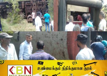 திருமலையில் தடம் புரண்ட ரயில்!