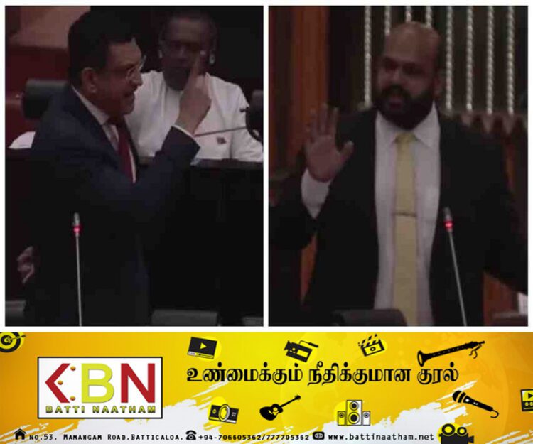 பாராளுமன்றத்தில் கடும் வாதம்; சாணக்கியனிடம் மன்னிப்பு கேட்ட அலிசப்ரி!