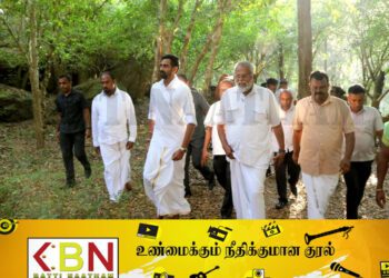 வெடுக்குநாறி மலைக்கு விஜயம் செய்த தமிழ்த்தரப்புகள்!