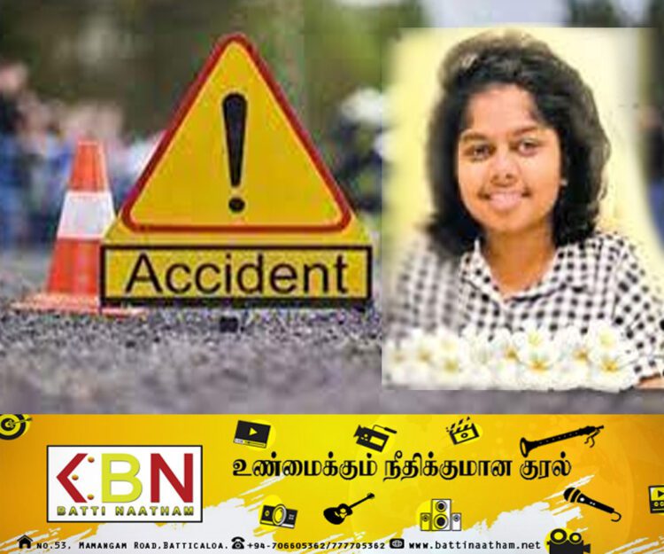கொழும்பு புறநகர் பகுதியில் விபத்து; 22 வயது யுவதி பலி!