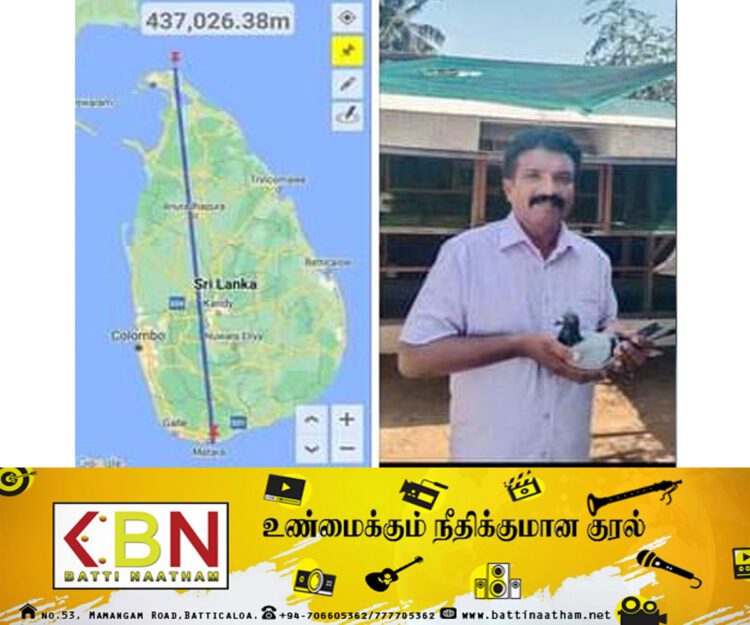 அதி கூடிய தூரம் பறந்த பந்தய புறா; வரலாற்றில் இடம் பிடிப்பு!