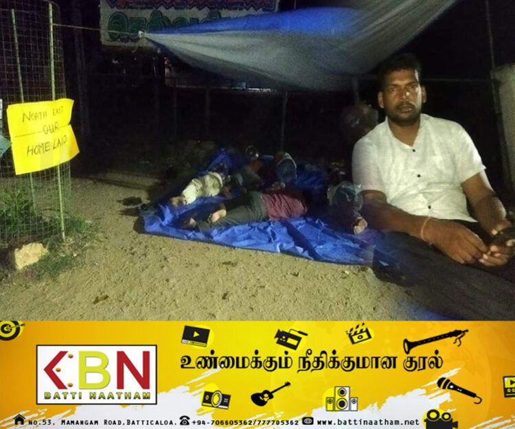 திருமலையில் குடியமரும் புத்தருக்கு எதிர்ப்பு; இரவிரவாக போராட்டம்!