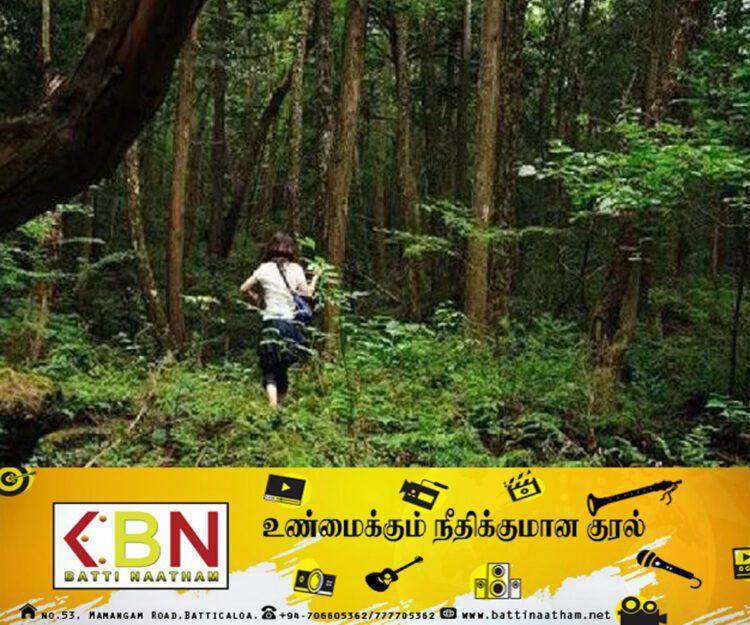 காட்டுப்பகுதியில் மூன்று நாட்களாக கூச்சலிட்டுக்கொண்டிருந்த பெண்; பொலிஸாரால் கண்டுபிடிப்பு!