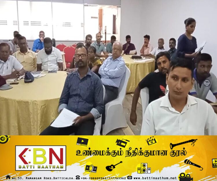 மட்டக்களப்பு ஊடகவியலாளர்களுக்கு விசேட செயலமர்வு!