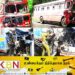 கொழும்பு – அவிசாவளை வீதியில் விபத்து நசுங்கிய பஸ்!