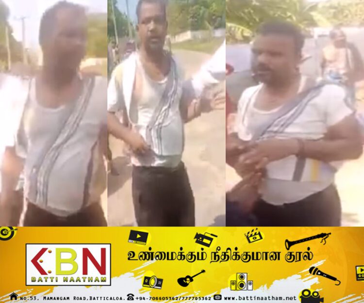 கல்முனை வாத்தியாருக்கு பொதுமக்கள் நையப்புடைப்பு!