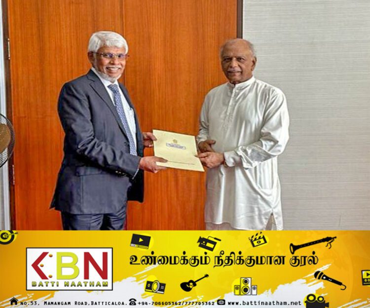 மட்டக்களப்பு மாவட்ட ஒருங்கிணைப்புக் குழுவில் நசீர் அஹமட் நியமனம்!