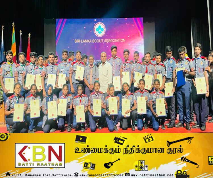 யாழில் 10 பெண் சாரணர்களுக்கு ஜனாதிபதி விருது!