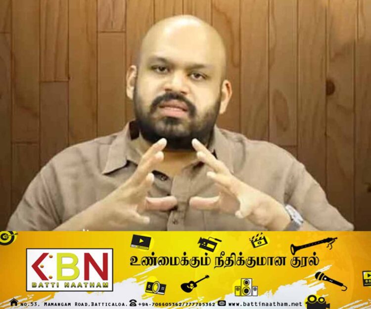 சிங்களவர்களுக்கு விடுதலைப்புலிகள் என்றால் பயம்; பகிரங்கமாக கூறும் சாணக்கியன்!