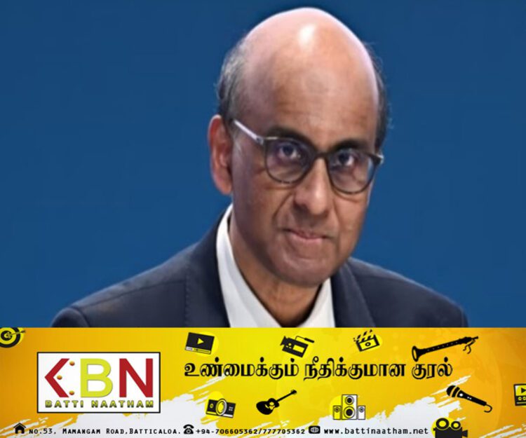 சிங்கப்பூர் அதிபர் தேர்தலில் களமிறங்கும் இலங்கை தமிழன்!