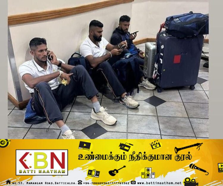 சிம்பாவே சென்ற இலங்கை கிரிக்கெட் அணி எதிர் நோக்கிய பாரிய பிரச்சனை!