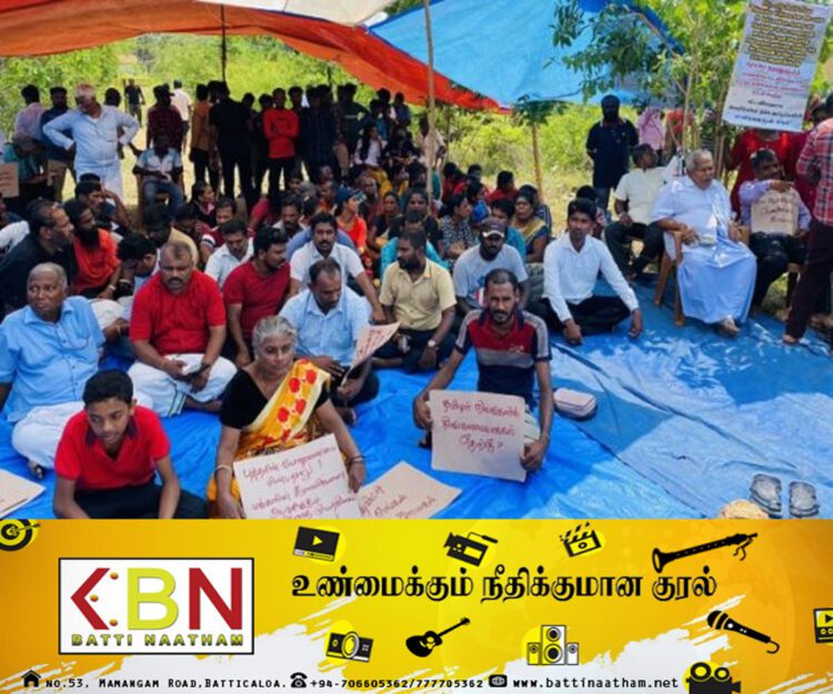 தையிட்டியில் நேற்றும் போராட்டம்!