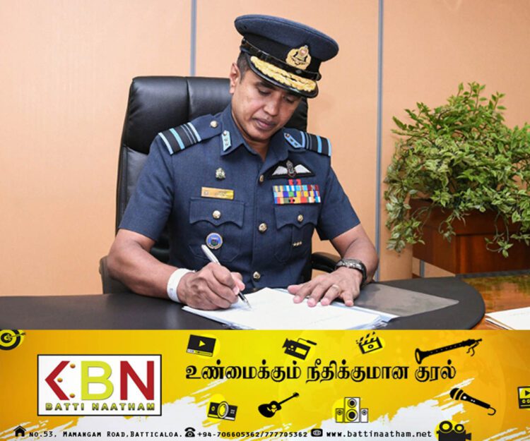 இலங்கை விமானப்படைக்கு புதிய தளபதியாக உதேனி ராஜபக்ச நியமனம்!